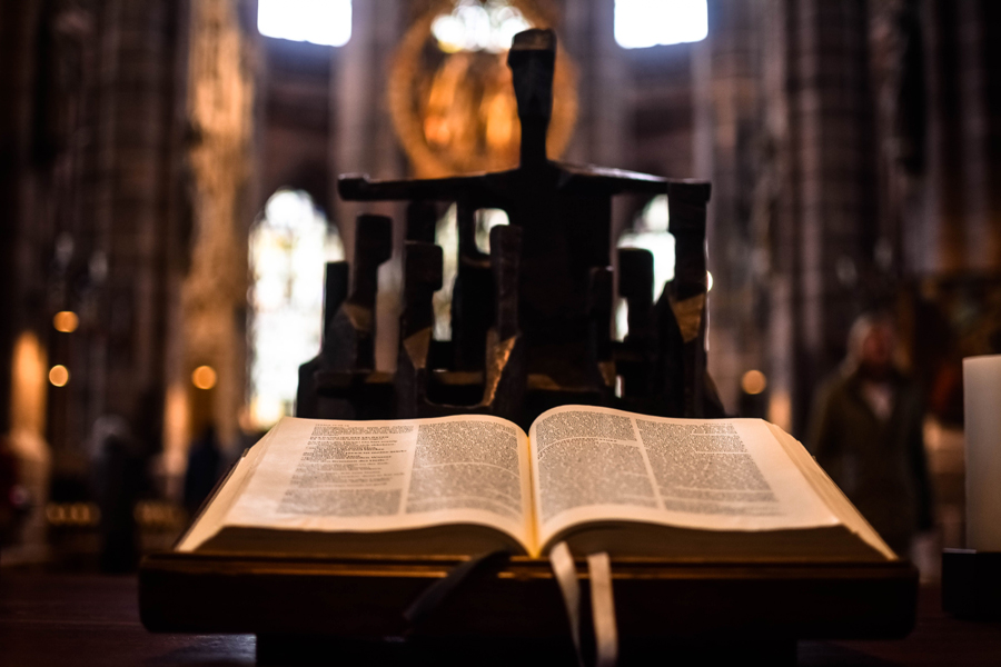open bible